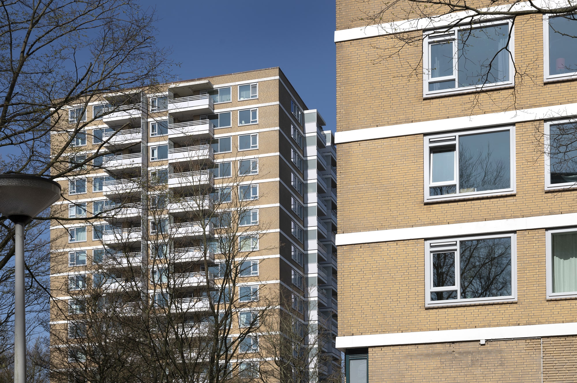 Renovatie woontoren Amsterdam Staalmeester